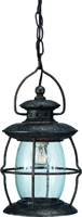 Boston Harbor Dimmable Outdoor Pendant Lantern, (1) 60/13 W, Medium Lamp,
