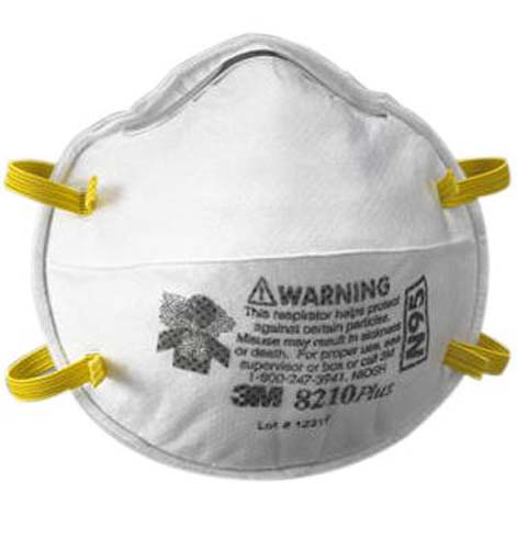 RESPIRATOR DUST/SANDING 20PK