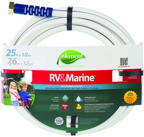 HOSE MARINE/CAMPER WH 1/2X25FT