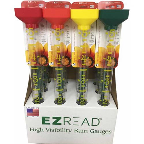RAIN GAUGE E-Z READ TUBE YELLW