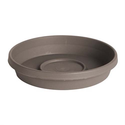 CLS/COLLECT POT/SAUCER 20" STONE