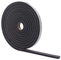 M-D 02055 Foam Tape, 17 ft L, 3/16 in Thick, Gray