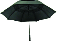 Diamondback Golf Umbrella, 29 In Dia, Nylon, Black