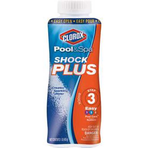 POOL & SPA SHOCK PLUS 1LB