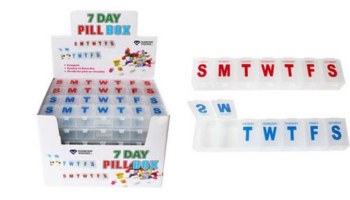 7DAY JUMBO PILL BOX