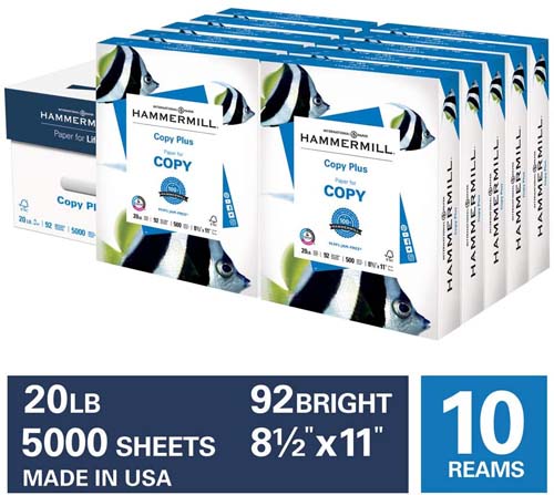 HAMMERMILL WHITE COPY PAPER