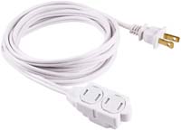 6FT HOUSE HOLD EXTENSION CORD BR