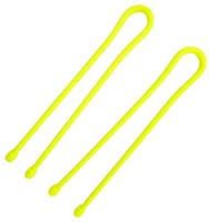 18" GEAR TIE NEON YELLOW 2PK