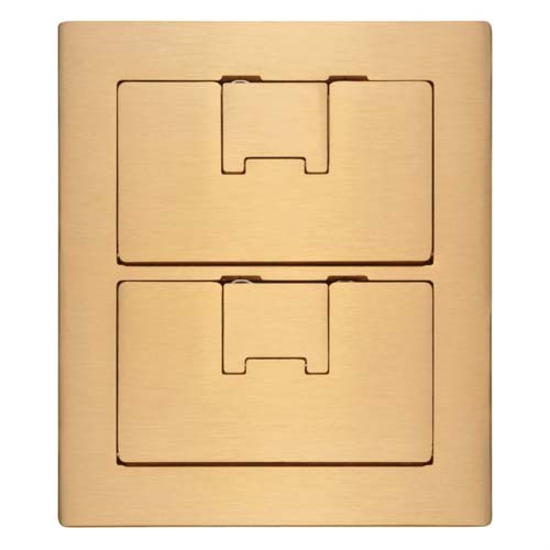 CA COVER ASSEMBLY DOUBLE BRASS