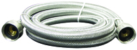 Plumb Pak PP22816 Washing Machine Hose, 3/4 in FGH x FGH, Stainless Steel