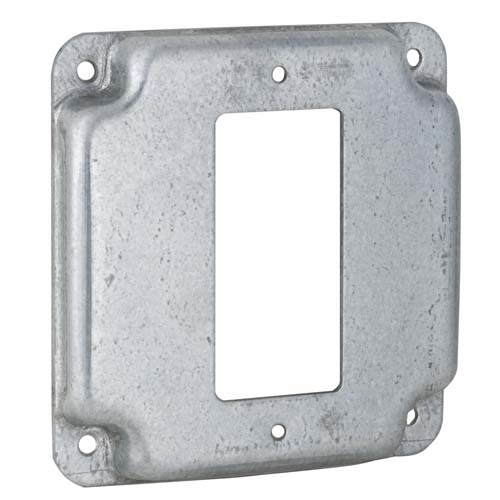 RACO 4" SQUARE 1G GFI COVER