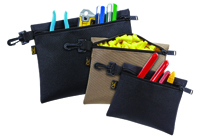 CLC Tool Works 1100 Zippered Bag, 1-Pocket, Zipper Closure, Polyester