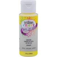 TESTORS CRAFT PAINT SUNSHINE 2OZ