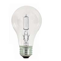BULB HALOGEN EXCEL 43W CLEAR A19