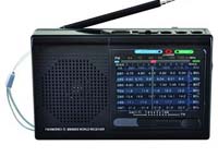 9 BAND RADIO RECHARGE ASST