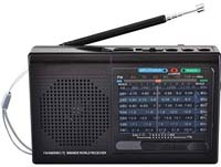 Supersonic SC-1085 5 Band AM/FM/SW1/SW2/TV Radio