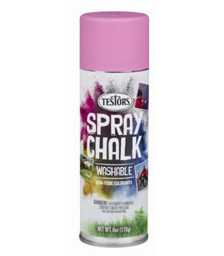 Testors Matte Washable Spray Chalk Pink 6 OZ