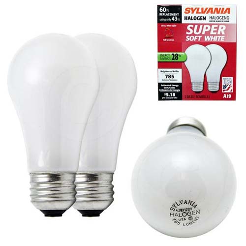 SYLVANIA HALOGEN SUPER 60W