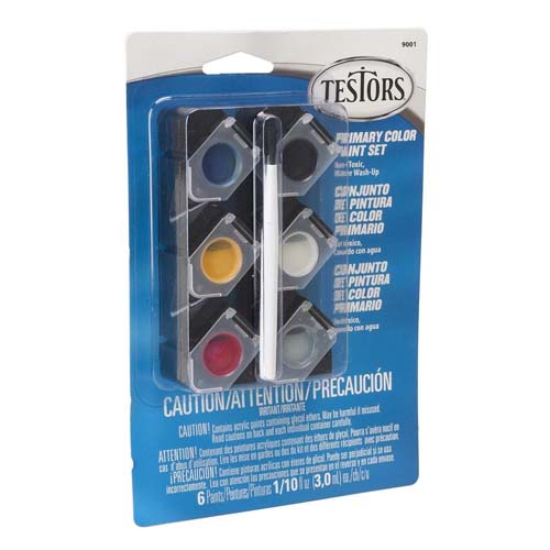 TESTORS PAINT SET PRIMARY COLOR