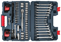 GearWrench CTK128MP2N Professional Mechanic's Tool Set, Steel Alloy, Chrome,