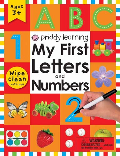 MY FIRST NUMBER/LETTER BOOK MT