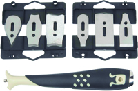HYDE 10450 Contour Scraper, Stainless Steel Blade
