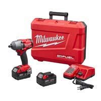 Milwaukee 2860-22 18V M18 FUEL 1/2" Cordless Mid-Torque Impact Wrench w/Pin