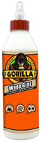 Gorilla 6205001 Wood Glue, 18 oz Bottle