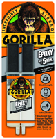 Gorilla 4200102 Epoxy Glue, Translucent, 0.85 oz Syringe