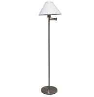 Boston Harbor Swing Arm Floor Lamp, 100 W, A19