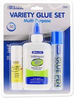 BAZIC Assorted Glue Set