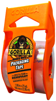 Gorilla 6034002 Heavy-Duty Packaging Tape, 25 yd L, 1.88 in W, 3.4 mil