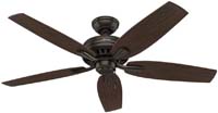 HUNTER NEWSOME 52" FAN PRM/BRZ