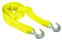 KEEPER 89815-10A Emergency Tow Strap, 12,000 lb Weight Capacity, Yellow