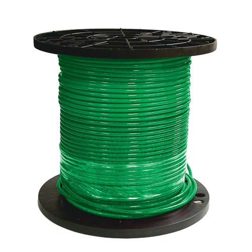 WIRE 6-19 STR THHN GREEN 500FT S