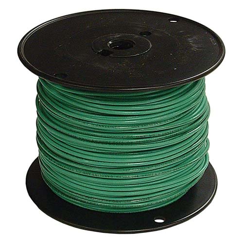 WIRE 6-19 STR THHN GREEN 100FT