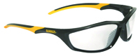 DeWALT DPG96-1C Safety Glasses, Hard-Coated Lens, Black/Yellow Frame