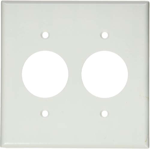 CW WALLPLATE 2G 2-5/32 HOLE