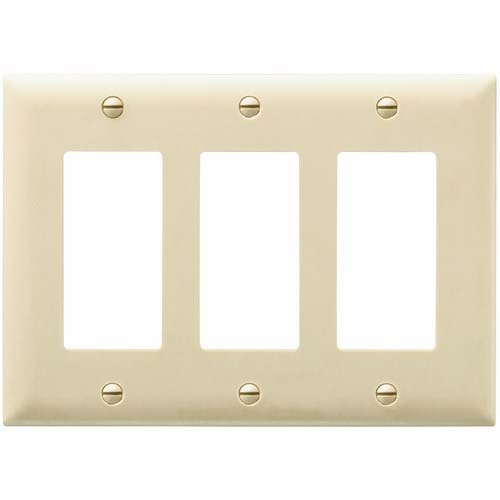 CW WALLPLATE 2SWITCH/DECOR 3G IV