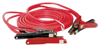 CCI Road Power 08666-00-04 Booster Cable, 4 AWG, Clamp, Red Sheath