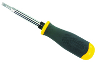 STANLEY 68-012 Screwdriver, Vanadium Steel Blade, Chrome Blade