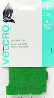 VELCRO Brand One Wrap 90472 Fastener, Green