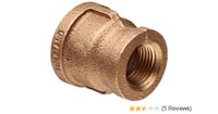 COUPLING BRASS 1X1/2 #454-053