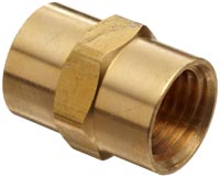 COUPLING BRASS 2X1