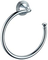 LAUREY EDEN TOWEL RING CHROME