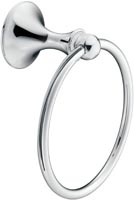 LOUNGE TOWEL RING CHROME 18