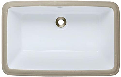 UNDERMOUNT RECT SINK WHITE