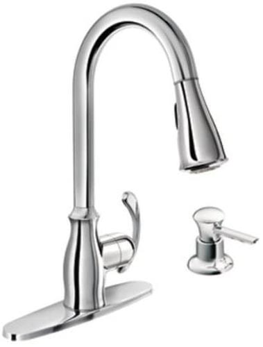 KIPTON 1H PD KITCHEN FAUCET CHR