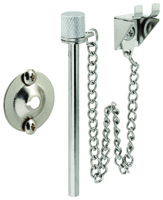 Prime-Line U 9858 Patio Door Lock, 1-3/8 to 1-3/4 in Thick Door, Steel,