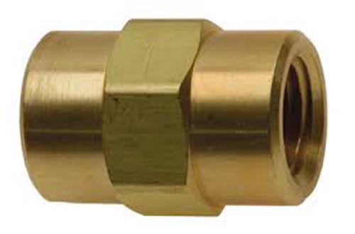 COUPLING BRASS 1/2X1/4 #454-031